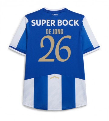 Porto Luuk de Jong #26 Hjemmebanetrøje 2025-26 Kortærmet